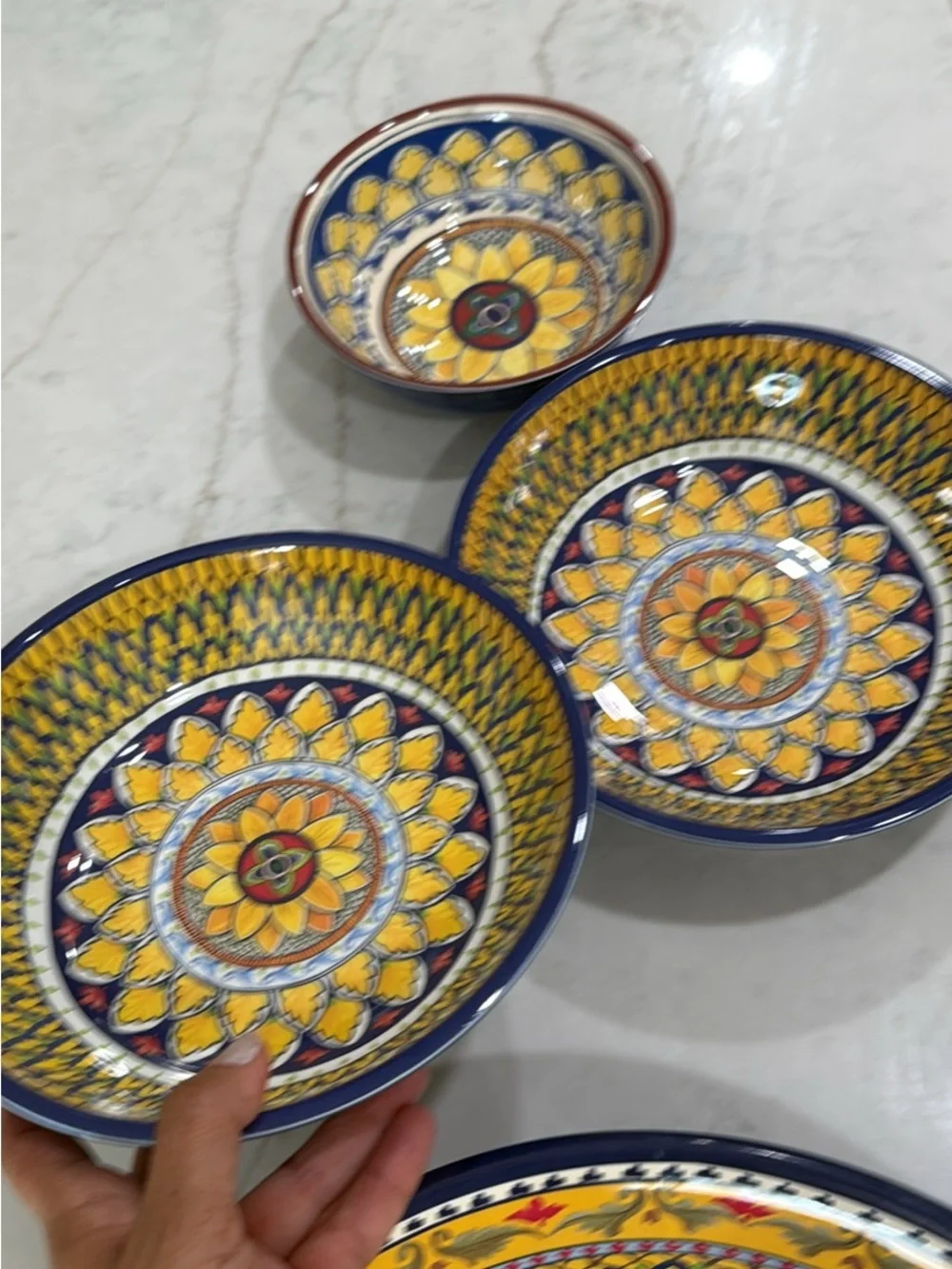 Williams-Sonoma  Sicily Outdoor Melamine Pasta Bowls